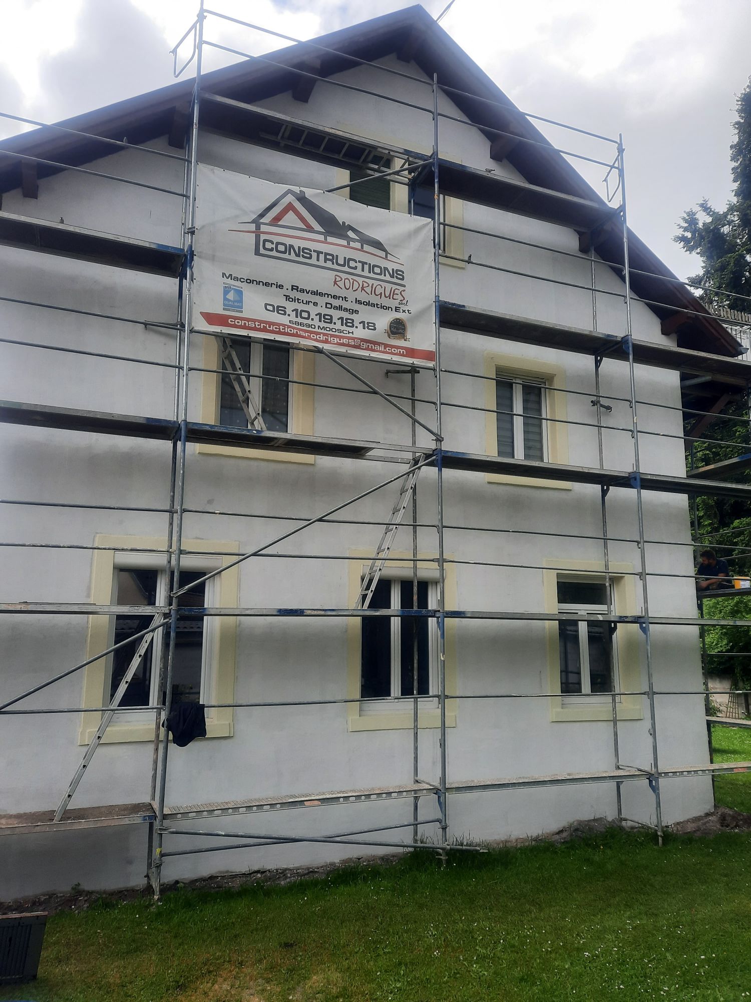 Entreprise de ravalement de façade et d&#8217;isolation extérieure à côté de Thann et Guebwiller Riedisheim 2